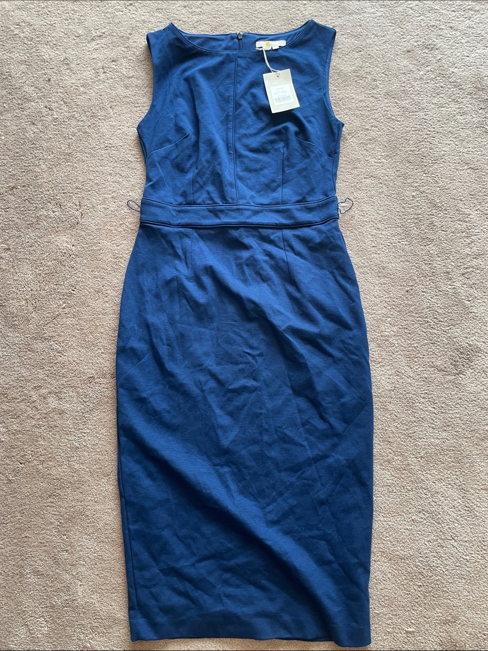 Boden Blue Dress NWT 4 Long tall